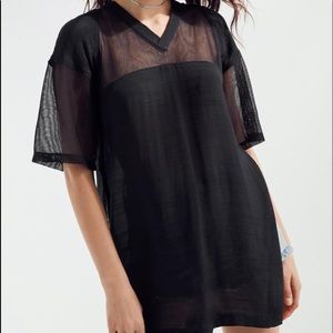 Silence Noise Sheer Sport Jersey Top